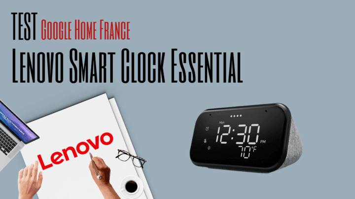 Test Lenovo Smart Clock Essential : une horloge connectée basique - Les  Numériques